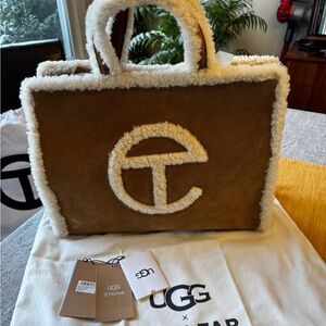 UGG x Telfar medium shearling tote